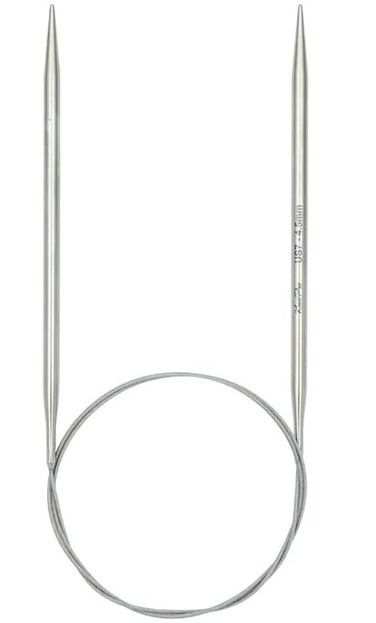 KnitPro Stelo Lace Fixed Circular Knitting Needles 16" (40cm) Size 0 - 15